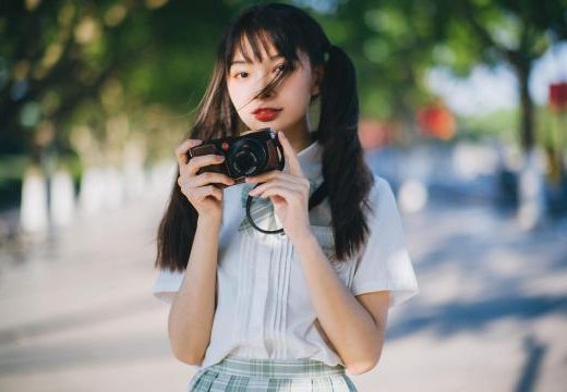 唯美动人的jk少女