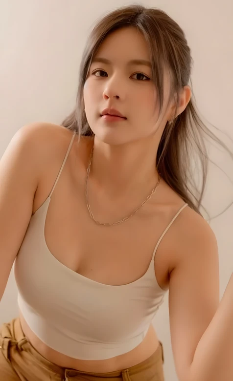 气质女生·清新唯美风 日常写真感美女壁纸-iPhone17-1