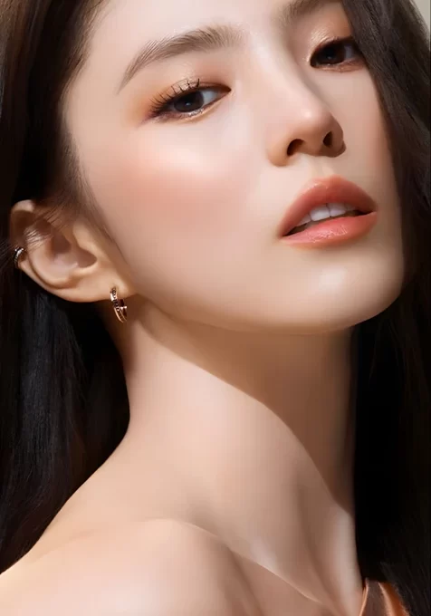 温婉知性真人女生暖调写真高清全面屏锁屏