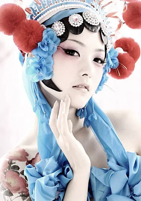 喜剧新扮-美女京剧造型全新演绎