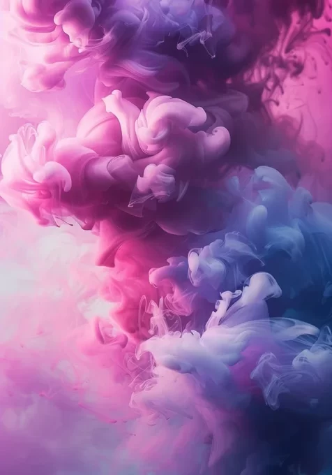 梦幻般的烟雾创意手机壁纸图片