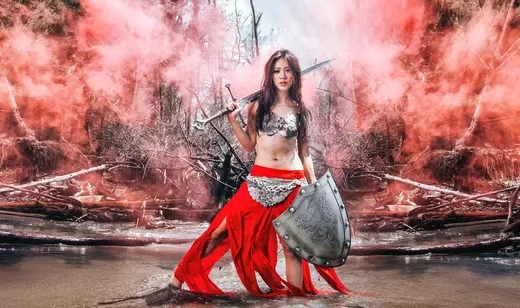战斗女神-高清女战士壁纸图片下载