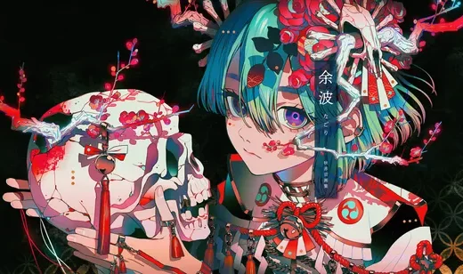 插画大师非常脑洞的人物，个性色彩搭配的手绘作品壁纸