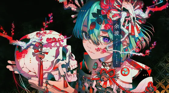 插画大师非常脑洞的人物，个性色彩搭配的手绘作品壁纸-iPhone17-1