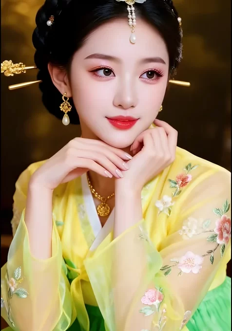 古风汉服女子·华裳精致发饰 国风唯美 古典美学壁纸
