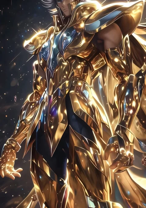 黄金圣斗士·圣衣闪耀 二次元热血圣斗士星矢壁纸