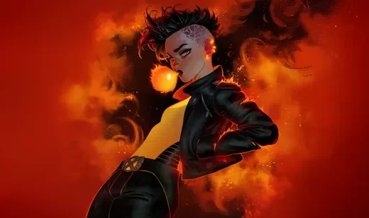 Jubilee·火焰操控 美漫插画风 X战警超燃角色壁纸