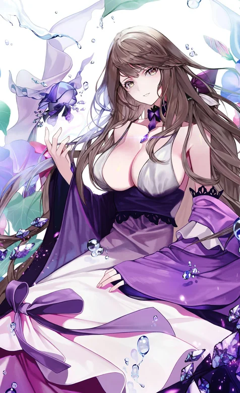 海洋神动漫美女高清手机壁纸-iPhone17-1
