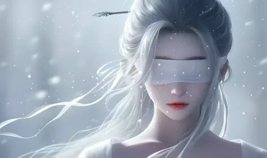 古风长发飘飘的仙气动漫美女动态壁纸