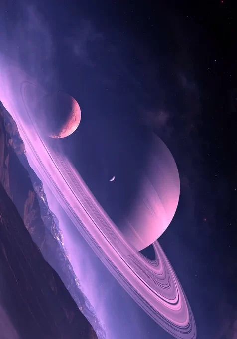 唯美的木星近距离幻想场景壁纸图片