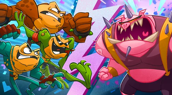 电子游戏满嘴獠牙的卡通游戏人物-iPhone17-1