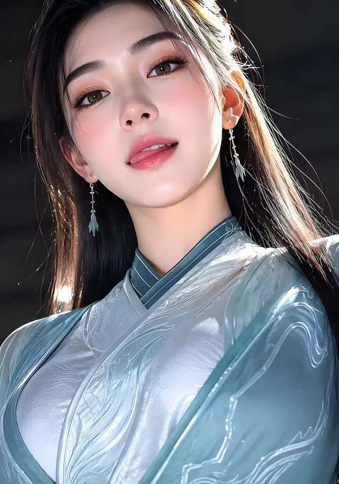 古风美女·青纹古装国风仙侠风 唯美游戏角色手机壁纸