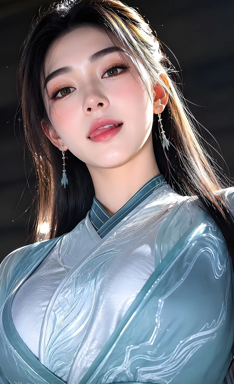 古风美女·青纹古装国风仙侠风 唯美游戏角色手机壁纸-iPhone17-1