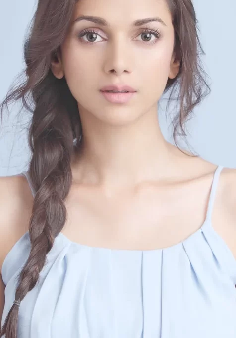 高颜值印度大辫子美女人像摄影高清手机壁纸