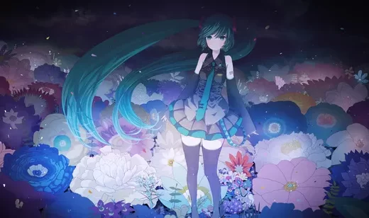 绚丽初音电脑壁纸下载