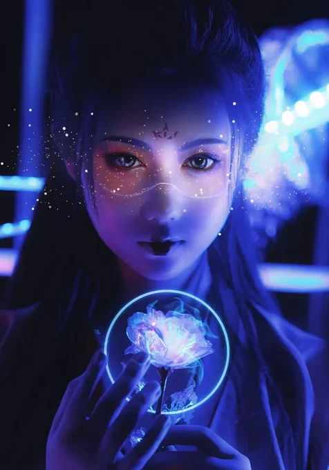 柳夜熙国风仿妆美女高清酷美手机壁纸图片