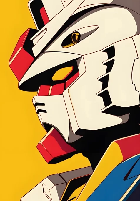RX-78-2高达·日系动漫风 机动战士高达机甲壁纸