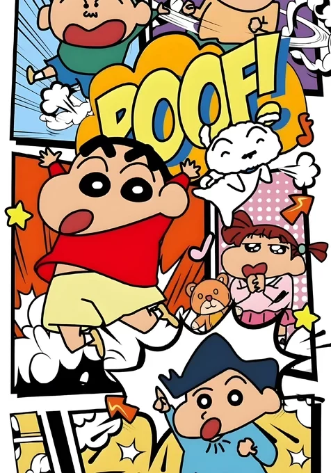 蜡笔小新及伙伴·日漫卡通风·蜡笔小新动漫热门壁纸