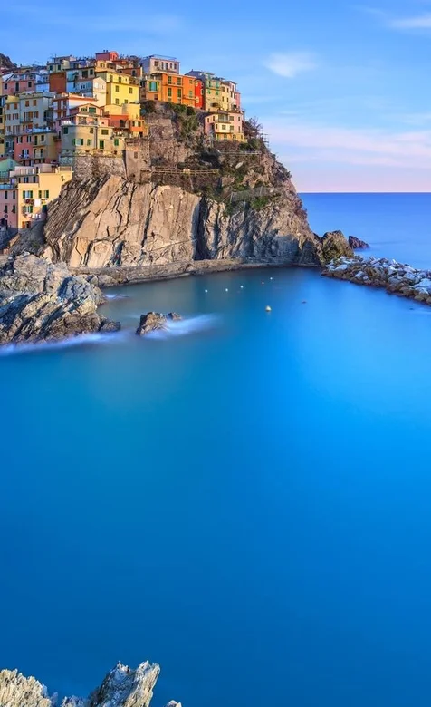 海边的小镇高清IPhone5s手机壁纸-iPhone17-1