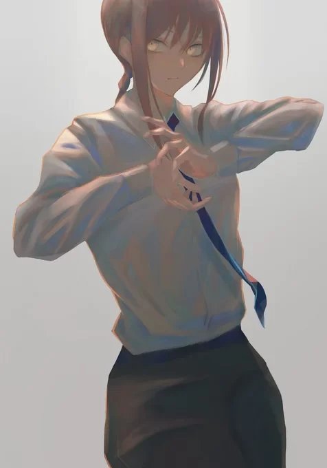 西服制服风职场动漫女生手机壁纸