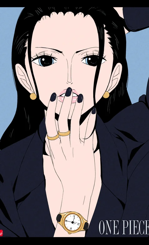 日漫《海贼王》人物、女帝“波雅·汉库克”头像壁纸-iPhone17-1