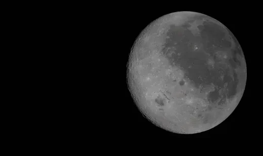 月球·写实暗黑宇宙风 高清天文电脑壁纸