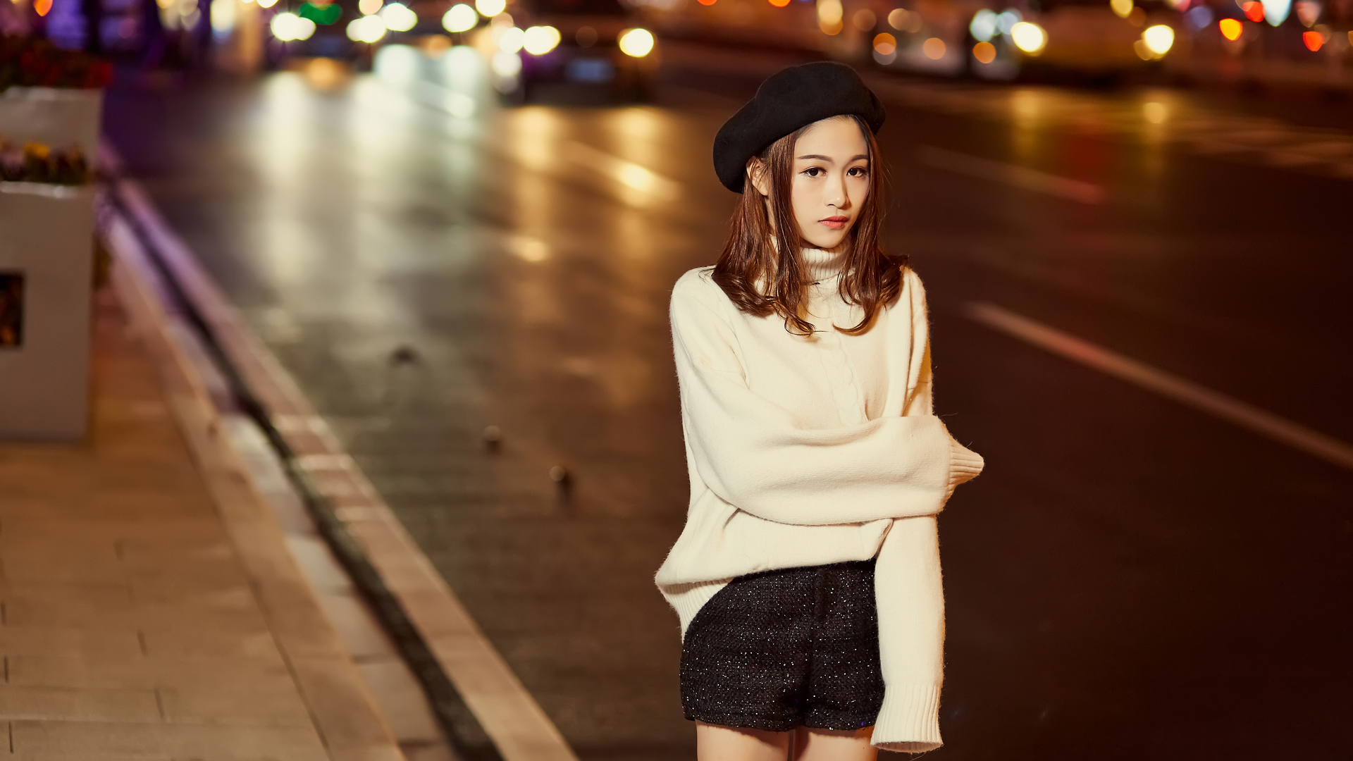 美女写真-iPhone17-1