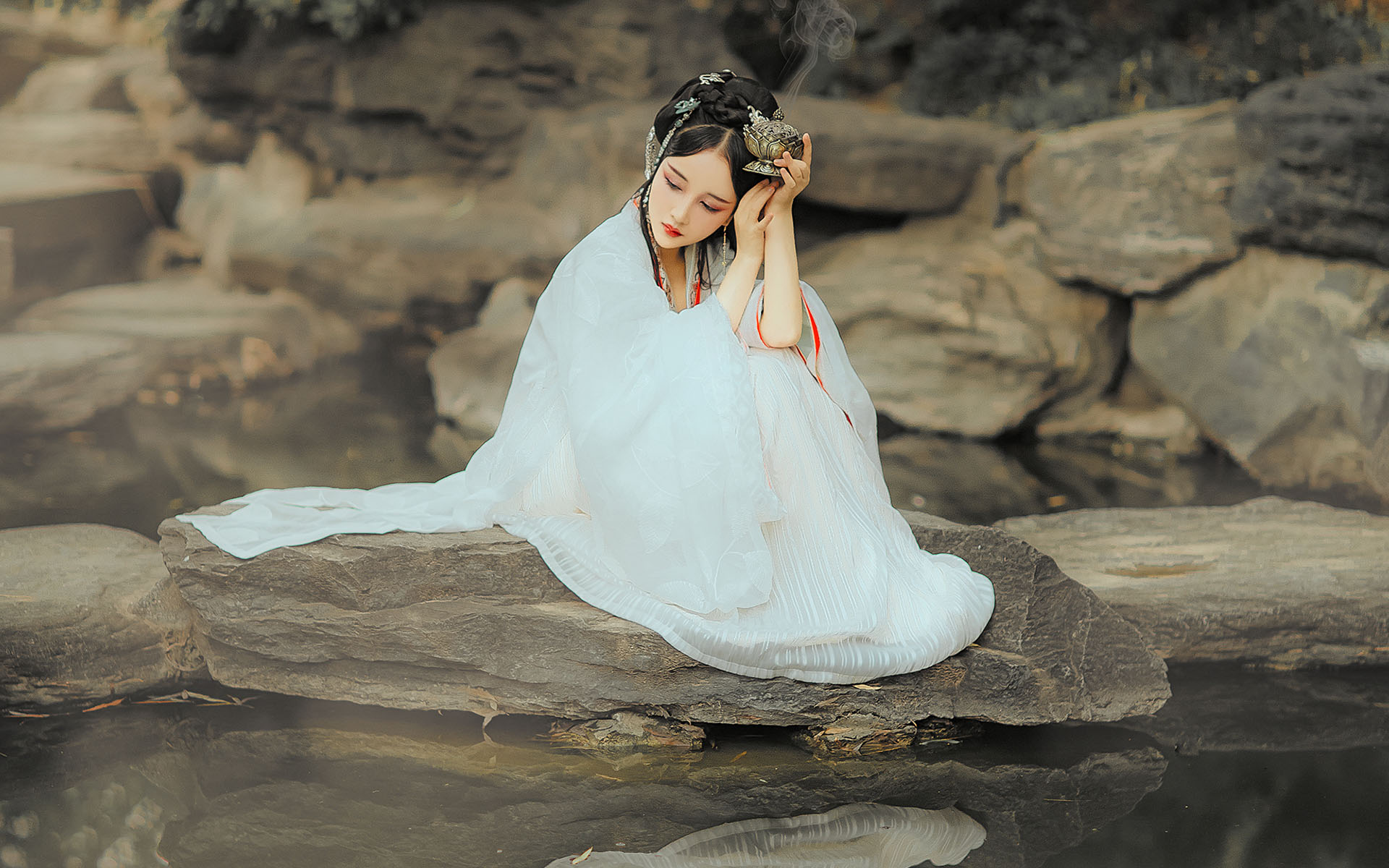 美女写真-iPhone17-1
