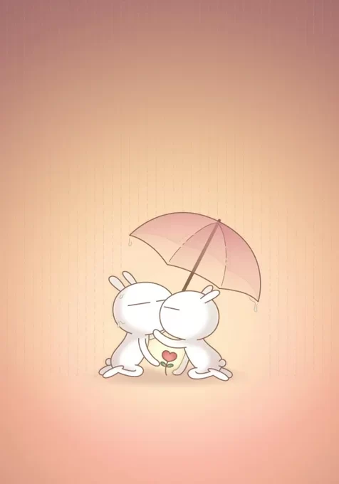 流氓兔伞下的爱情