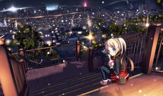 动漫萌娃和唯美夜景电脑壁纸下载